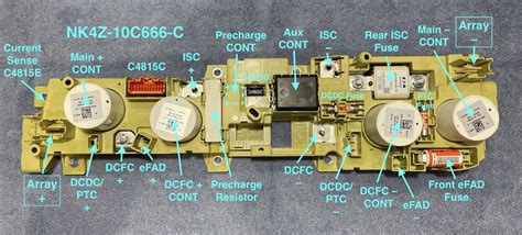 mach e high voltage junction box|mach e hvbjb.